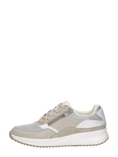 Waldläufer H-Mara, lage veterschoenen voor dames in beige, foto 1 van 4