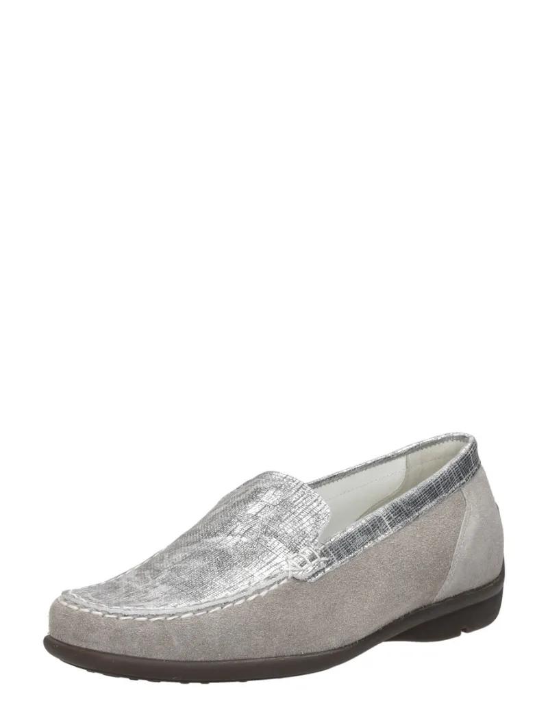 Waldläufer Harriet zilver, mocassins & loafers voor dames in zilverkleur, foto 2 van 2