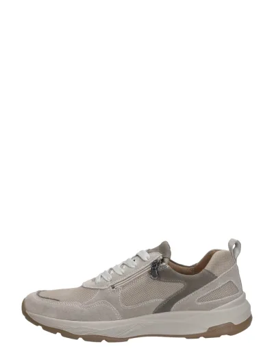Waldläufer H-Tom, lage veterschoenen voor heren in taupe, foto 1 van 4