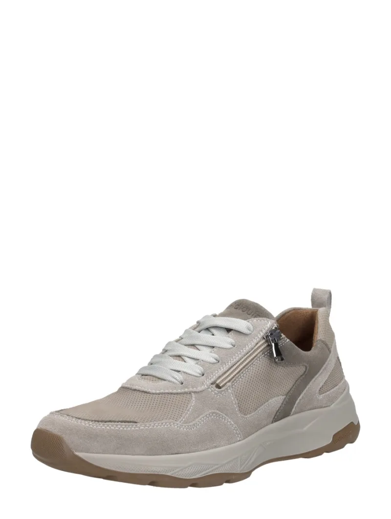 Waldläufer H-Tom, lage veterschoenen voor heren in taupe, foto 2 van 2