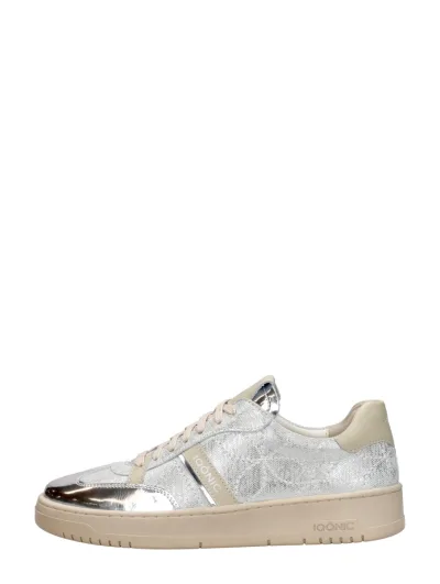 Iqonic Wish Legacy zilver, lage sneakers voor dames in zilverkleur, foto 1 van 4