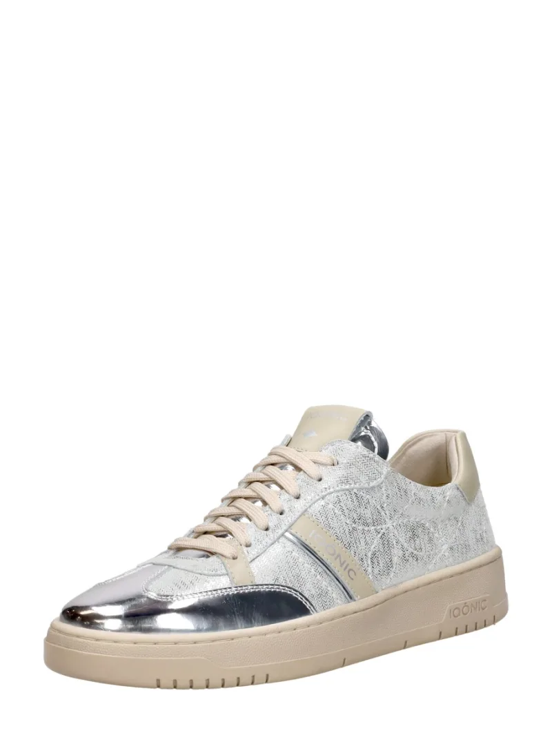 Iqonic Wish Legacy zilver, lage sneakers voor dames in zilverkleur, foto 2 van 2