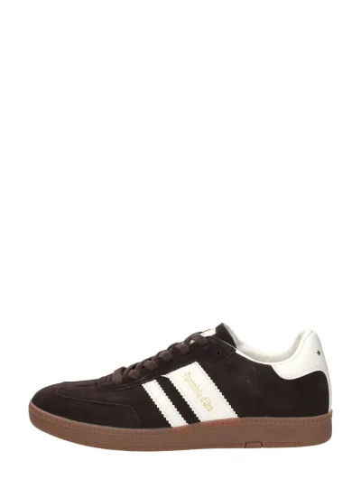 Pantofola D'Oro Ballare, lage sneakers voor heren in donkerbruin, foto 1 van 4