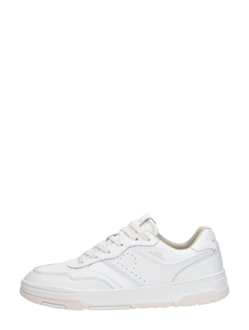 Pantofola D'Oro Delle, lage sneakers voor heren in wit