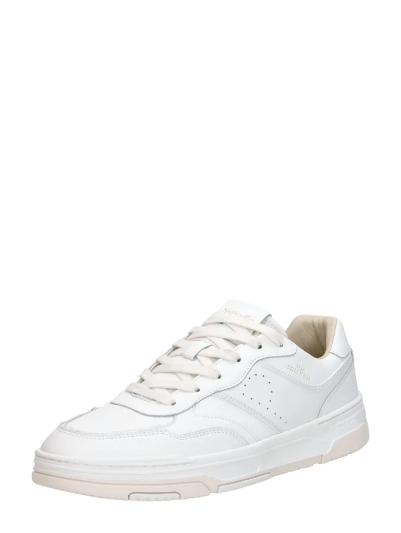 Pantofola D'Oro Delle, lage sneakers voor heren in wit, foto 2 van 2