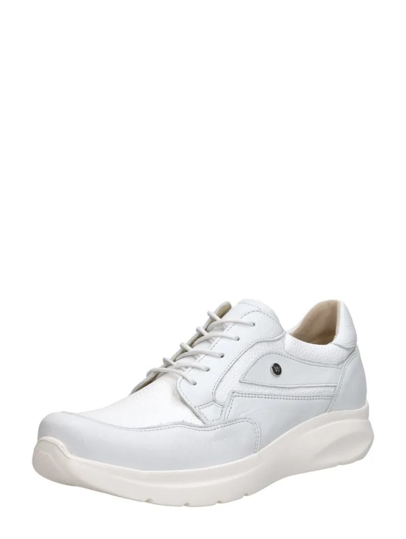 Wolky Impact, lage veterschoenen voor dames in wit, foto 2 van 2