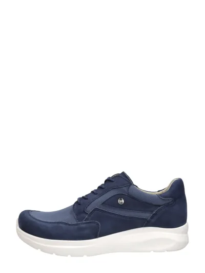Wolky Impact, lage veterschoenen voor dames in blauw, foto 1 van 4