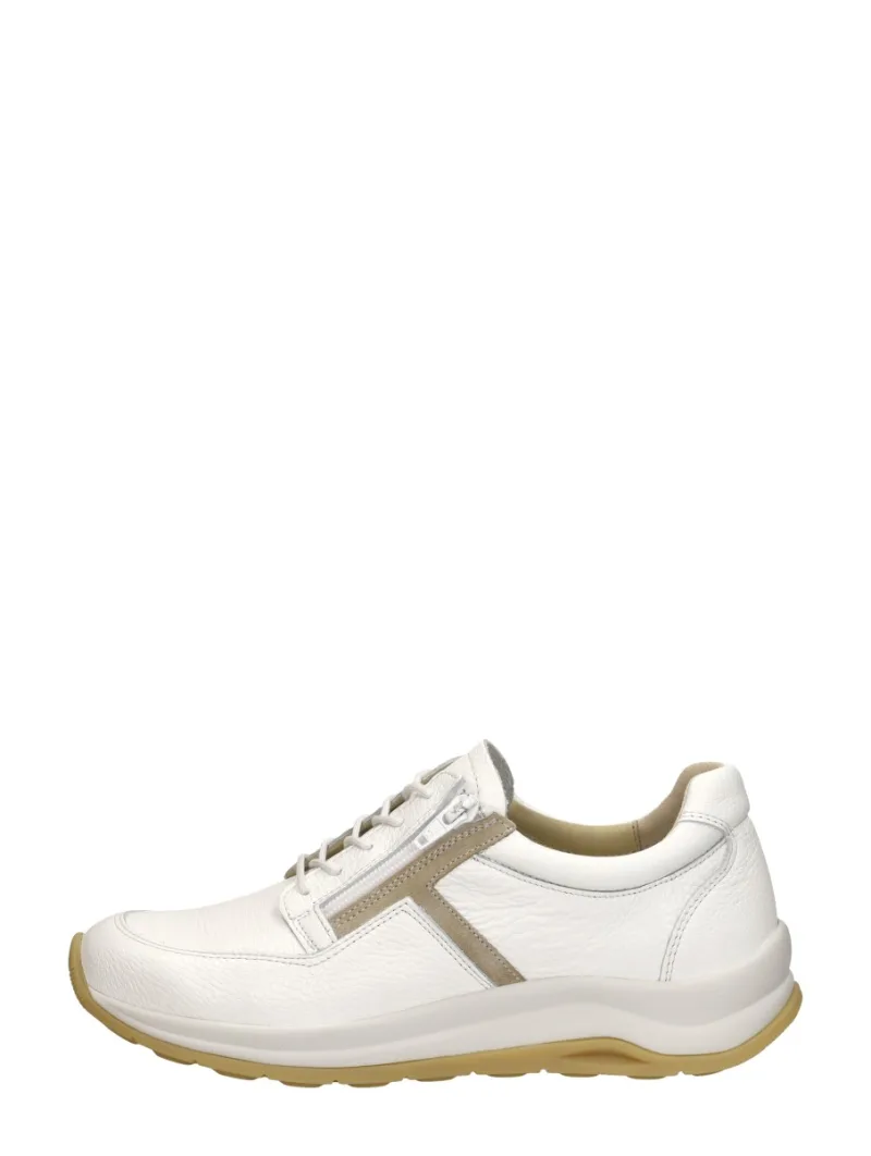Wolky Comrie, lage veterschoenen voor dames in wit