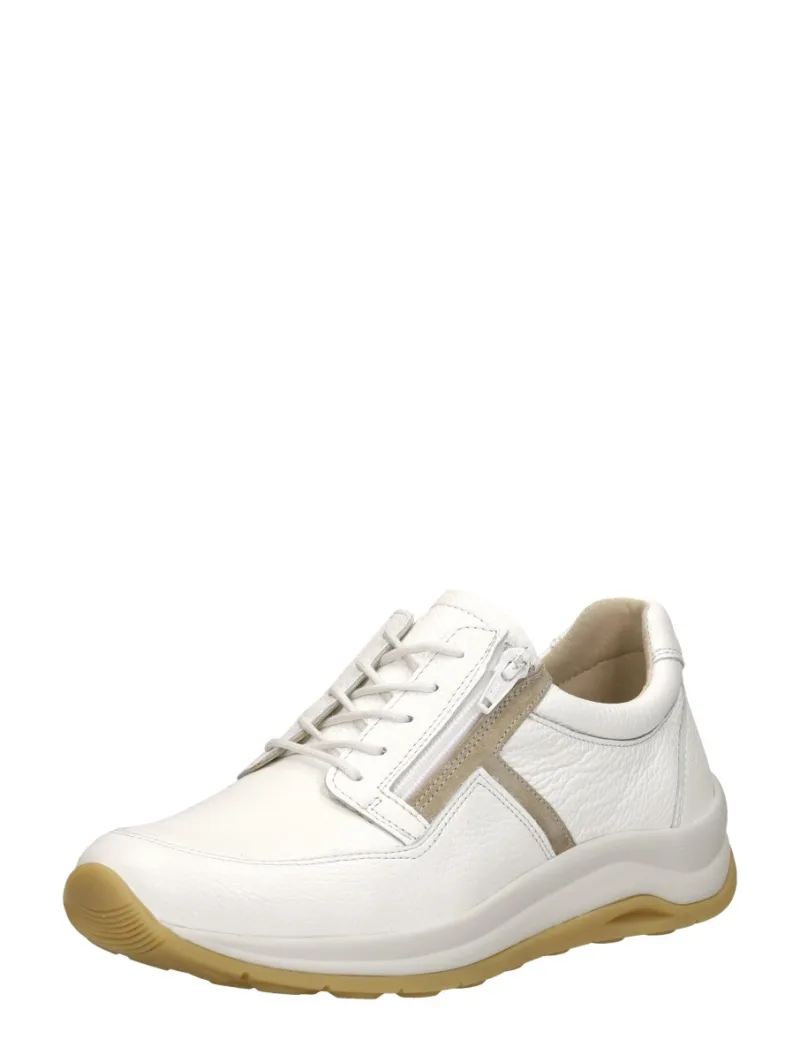 Wolky Comrie, lage veterschoenen voor dames in wit, foto 2 van 2