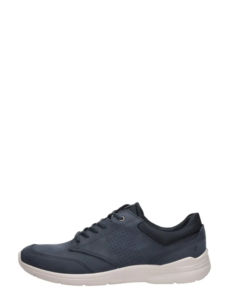 ECCO Irving lace, lage veterschoenen voor heren in blauw