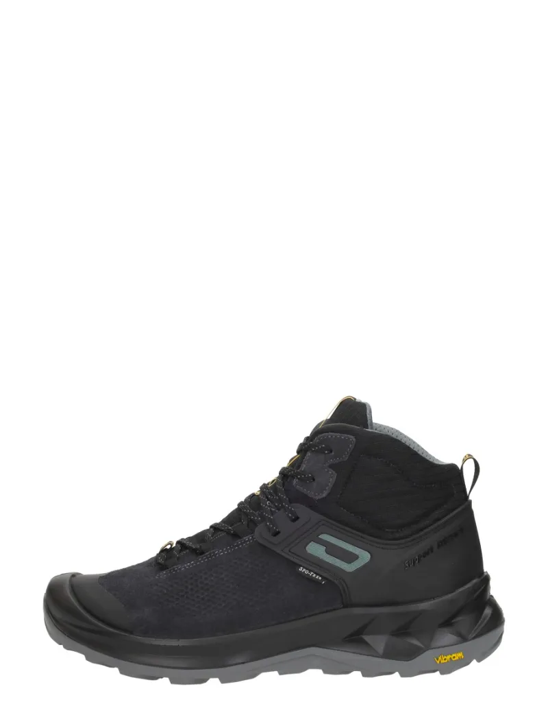 GriSport Discovery L, hoge veterschoenen voor heren in blauw