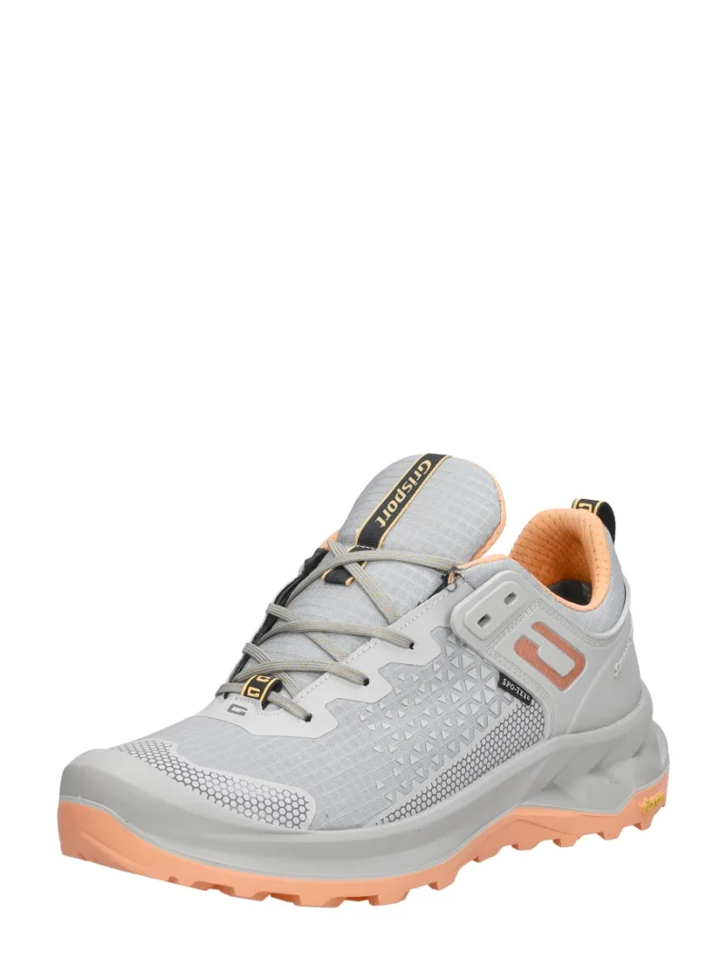 GriSport Explorer L, lage veterschoenen voor dames in grijs, foto 2 van 2