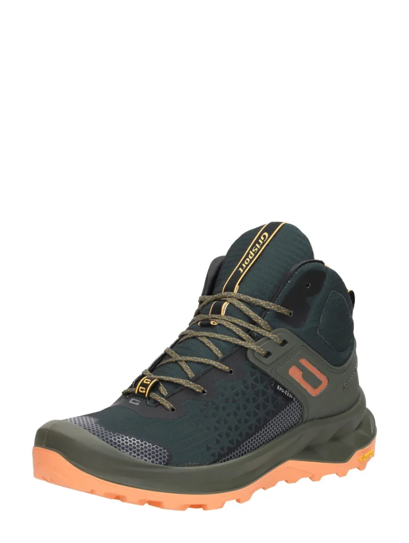 GriSport Explorer L, lage veterschoenen voor dames in groen, foto 2 van 2