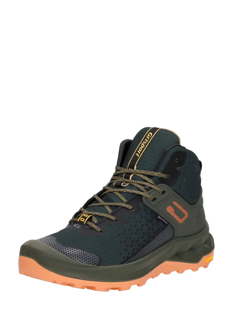 GriSport Explorer M, hoge veterschoenen voor dames in groen, foto 2 van 2