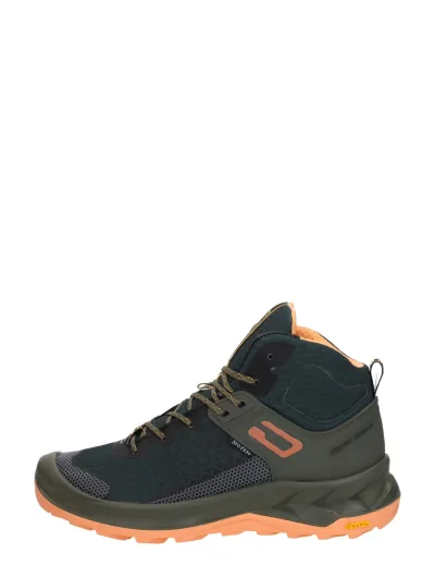 GriSport Explorer M, hoge veterschoenen voor dames in groen, foto 1 van 4
