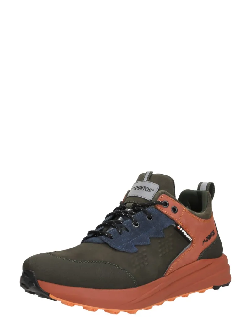 Mountos Veterschoenen Laag, lage veterschoenen voor heren in groen, foto 2 van 2