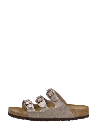 Birkenstock Florida, open slippers voor dames in brons, foto 1 van 4