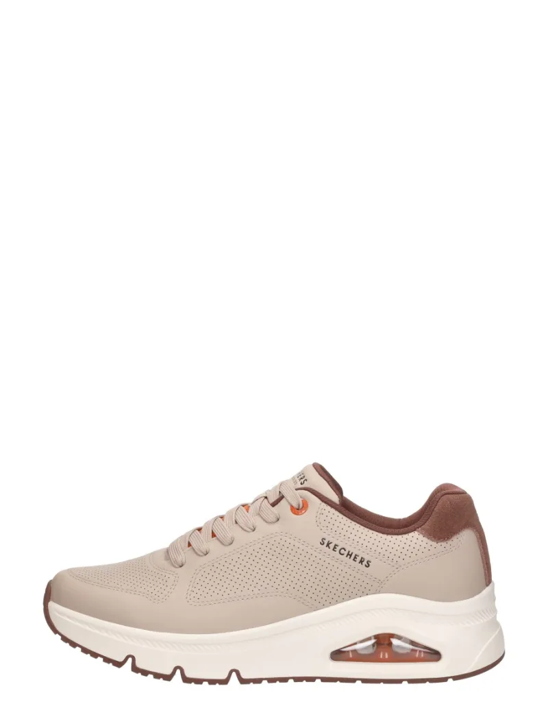 Skechers Uno Icon, lage sneakers voor heren in beige, foto 1 van 4