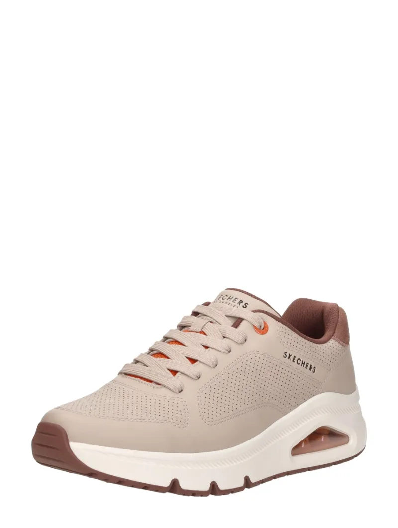 Skechers Uno Icon, lage sneakers voor heren in beige, foto 2 van 2