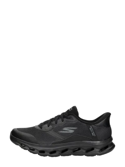 Skechers Slip-Ins: Go Walk Glide, lage sneakers voor heren in zwart, foto 1 van 4