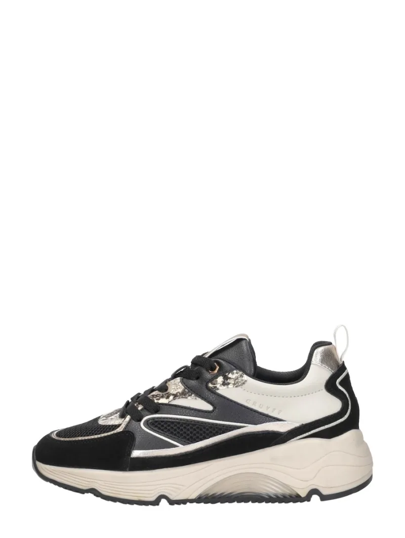 Cruyff Madina, lage sneakers voor dames in zwart