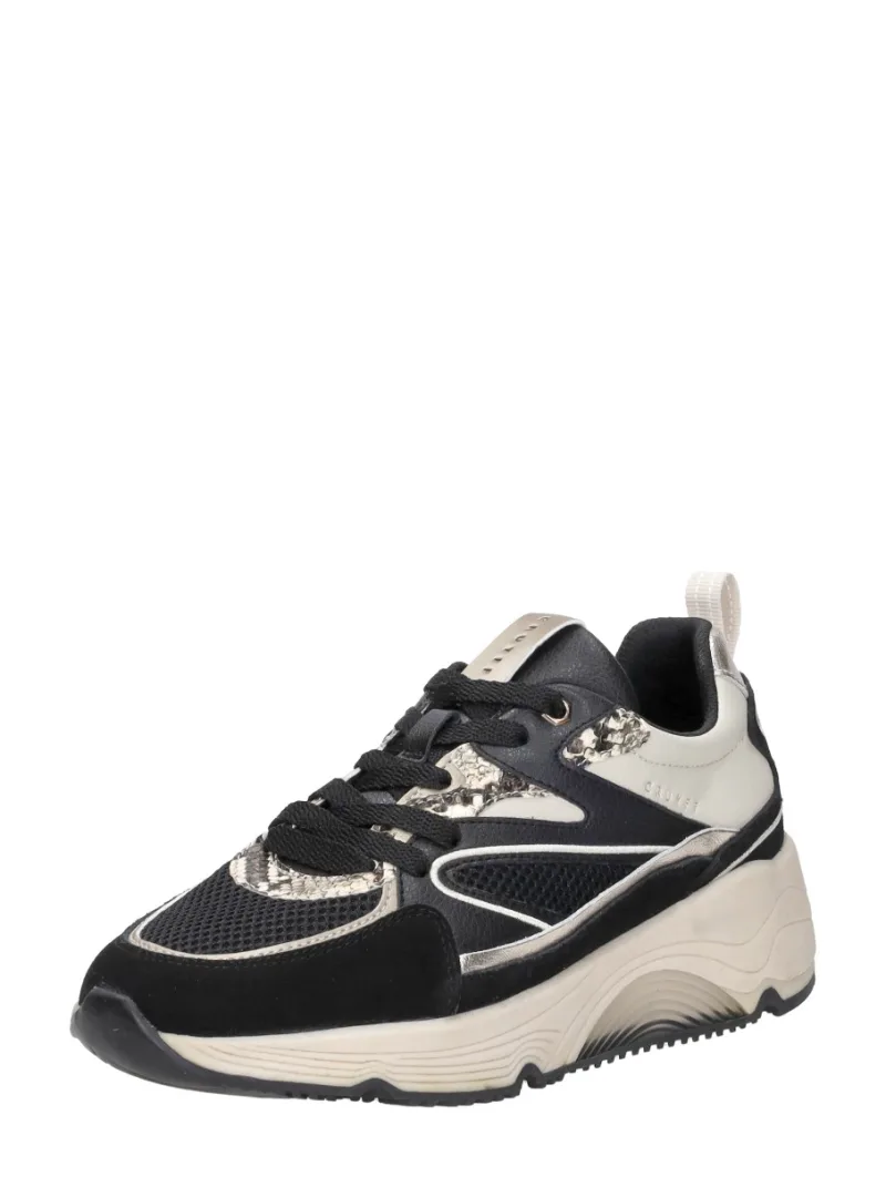 Cruyff Madina, lage sneakers voor dames in zwart, foto 2 van 2