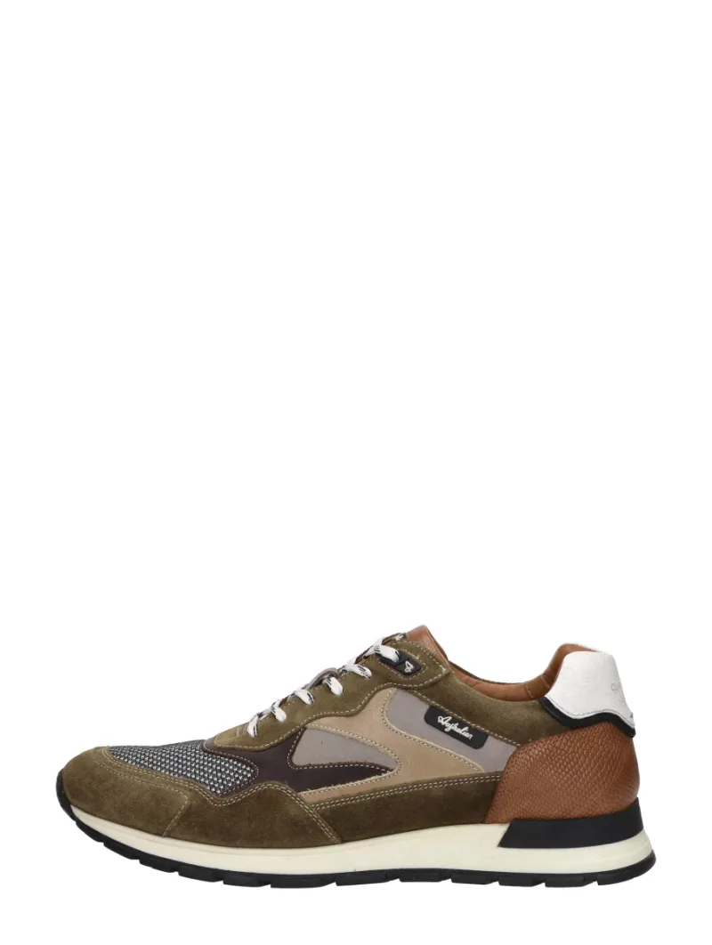 Australian Tiago, lage veterschoenen voor heren in taupe