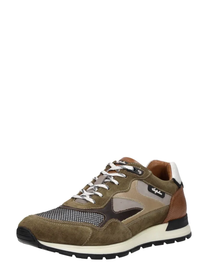 Australian Tiago, lage veterschoenen voor heren in taupe, foto 2 van 2
