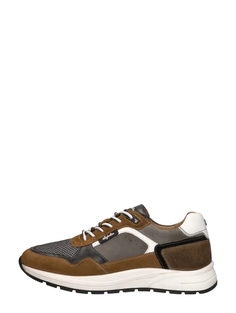 Australian Moreno, lage veterschoenen voor heren in cognac, foto 1 van 4