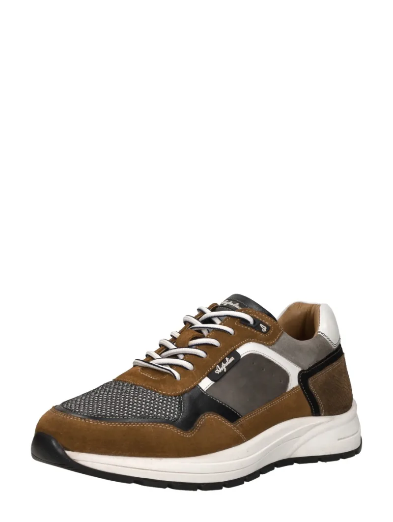 Australian Moreno, lage veterschoenen voor heren in cognac, foto 2 van 2