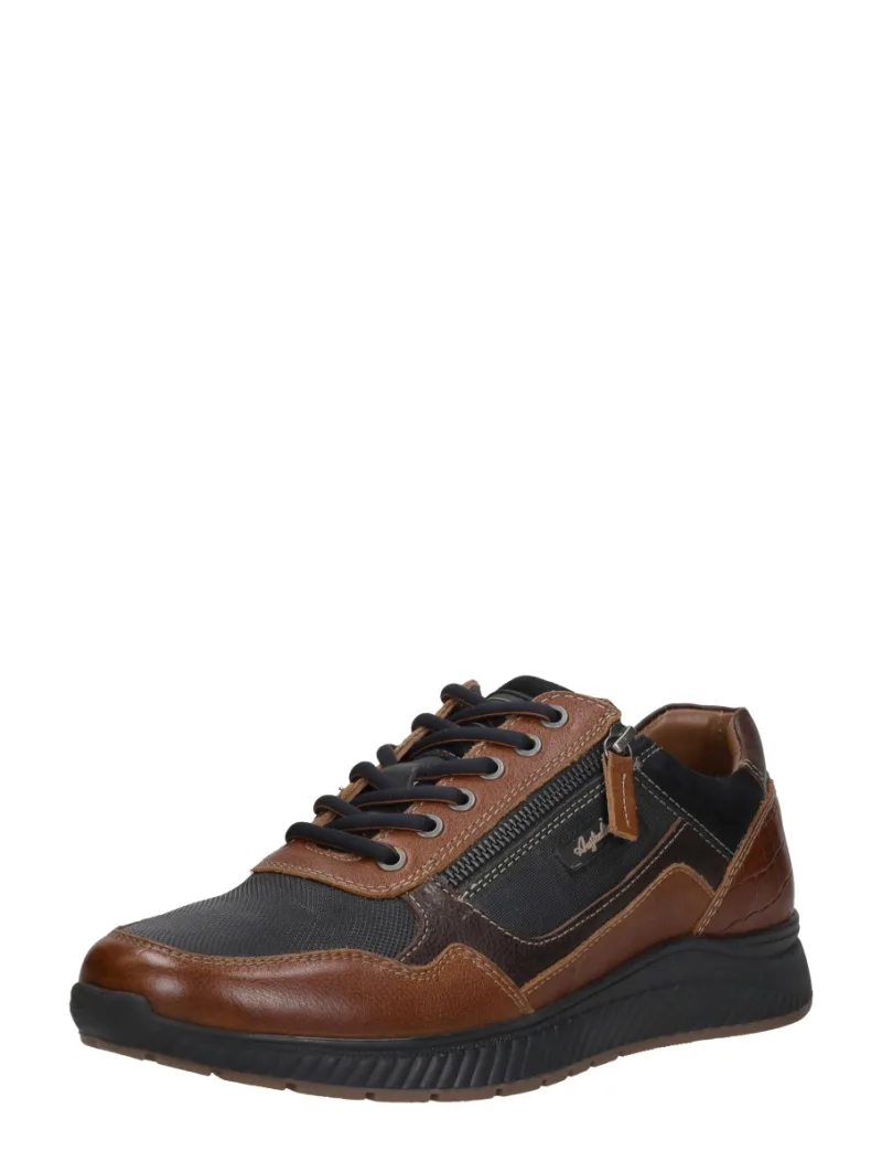Australian Hatchback, lage veterschoenen voor heren in cognac, foto 2 van 2