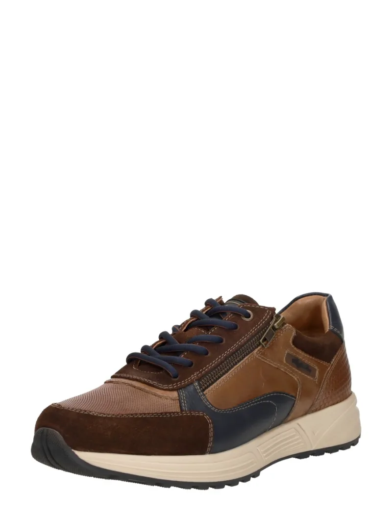 Australian Discover, lage veterschoenen voor heren in cognac, foto 2 van 2