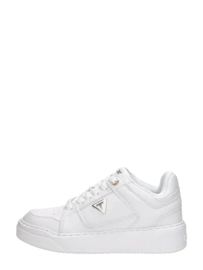 Guess DeLove, lage sneakers voor dames in wit, foto 1 van 4