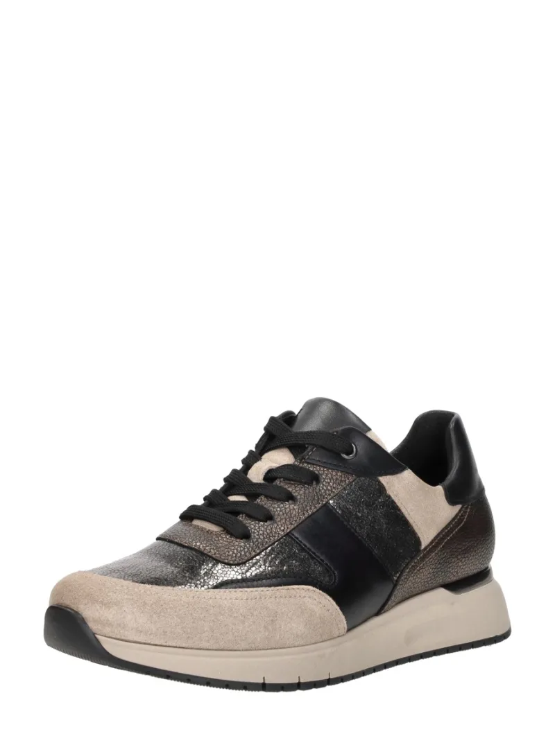 Gabor Sneakers Laag, lage veterschoenen voor dames in brons, foto 2 van 2