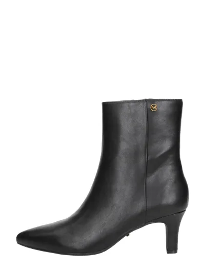 Mexx Sodar Regal, enkellaarsjes hak voor dames in zwart, foto 1 van 4