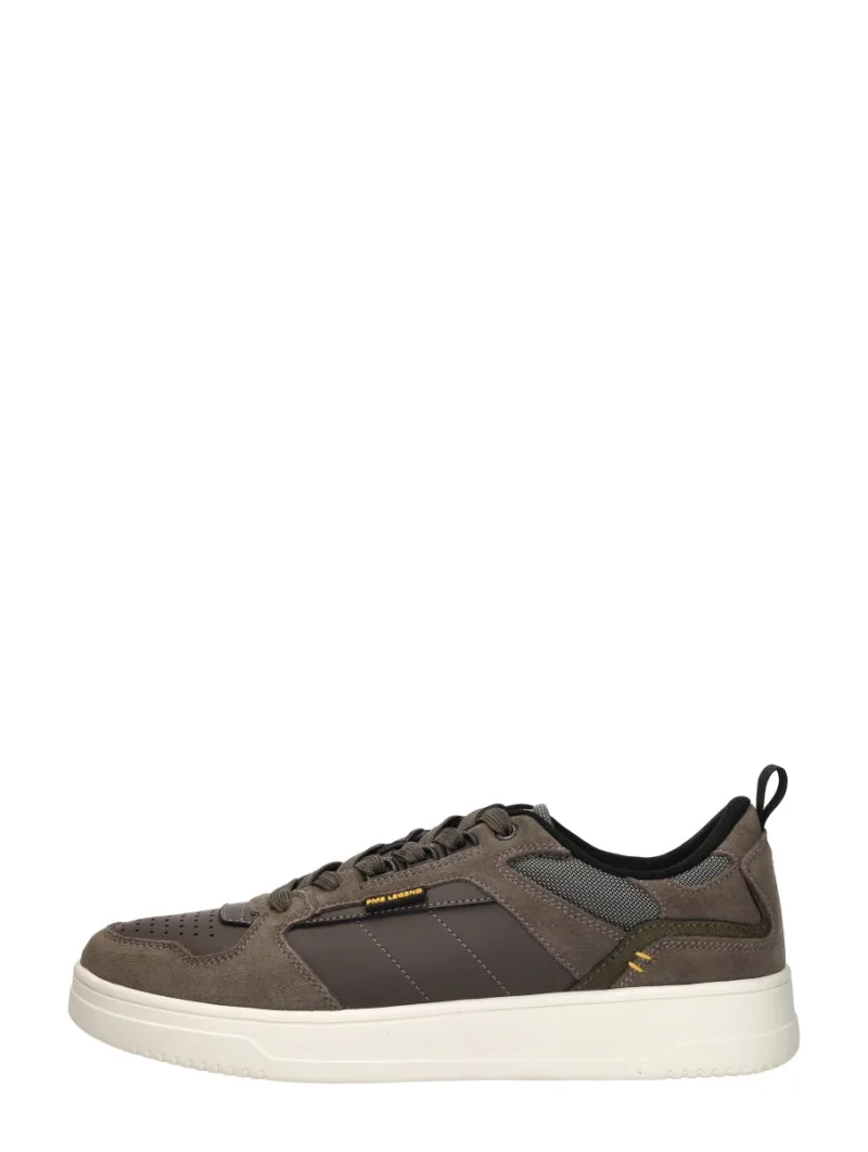 PME Legend Hinger, lage veterschoenen voor heren in taupe