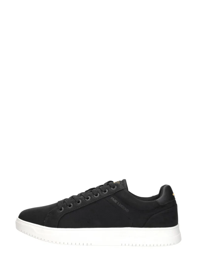 PME Legend Lexicone, lage veterschoenen voor heren in zwart