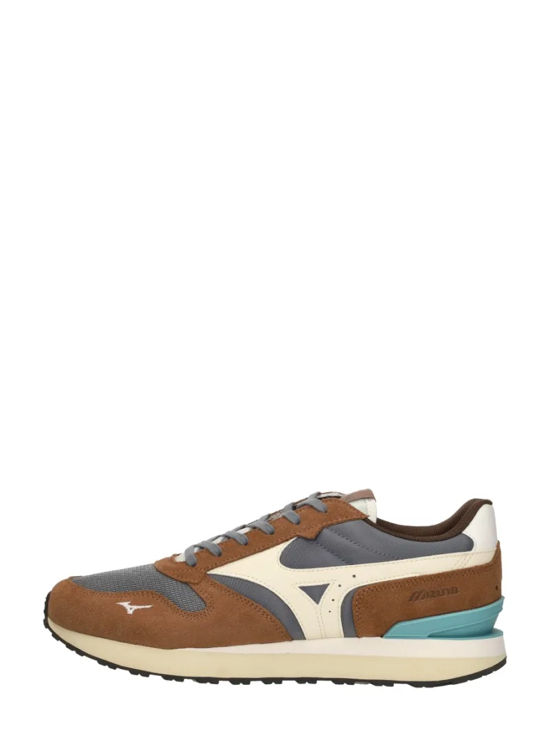 Mizuno RB87, lage sneakers voor heren in cognac