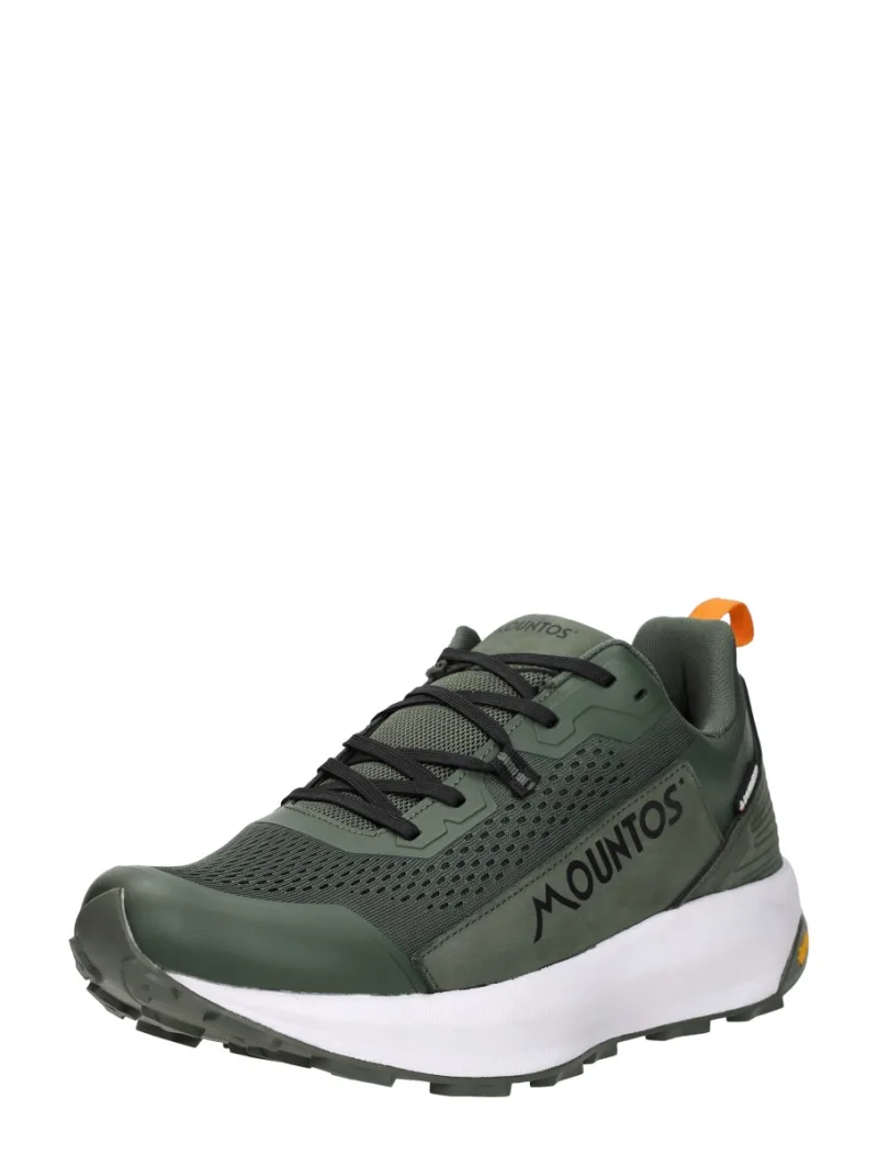 Mountos Olympus, lage veterschoenen voor heren in groen, foto 2 van 2