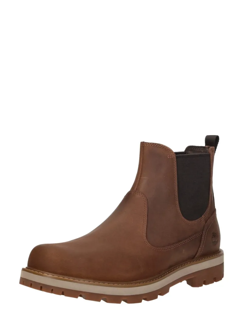 Timberland Britton Road, enkellaarsjes & boots voor heren in donkerbruin, foto 2 van 2