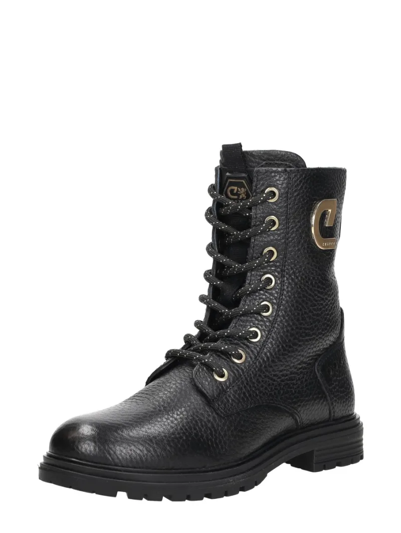 Cruyff Violant, hoge veterschoenen voor meisjes in zwart, foto 2 van 2