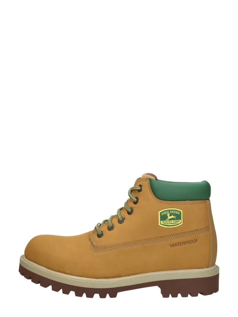 Skechers John Deere: Sergeants - Dozer, hoge veterschoenen voor heren in geel