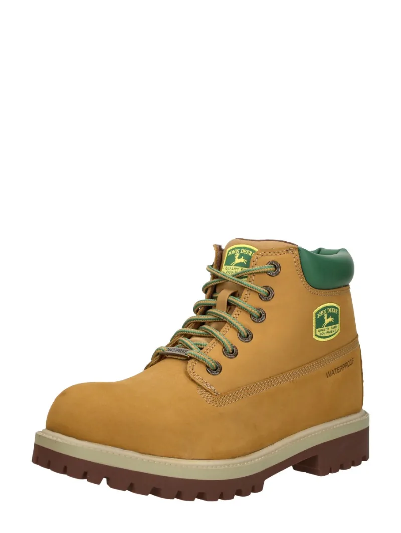 Skechers John Deere: Sergeants - Dozer, hoge veterschoenen voor heren in geel, foto 2 van 2