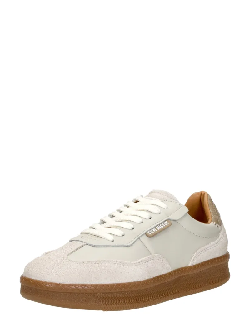 Steve Madden Euphoria, lage sneakers voor dames in gebroken wit, foto 2 van 2