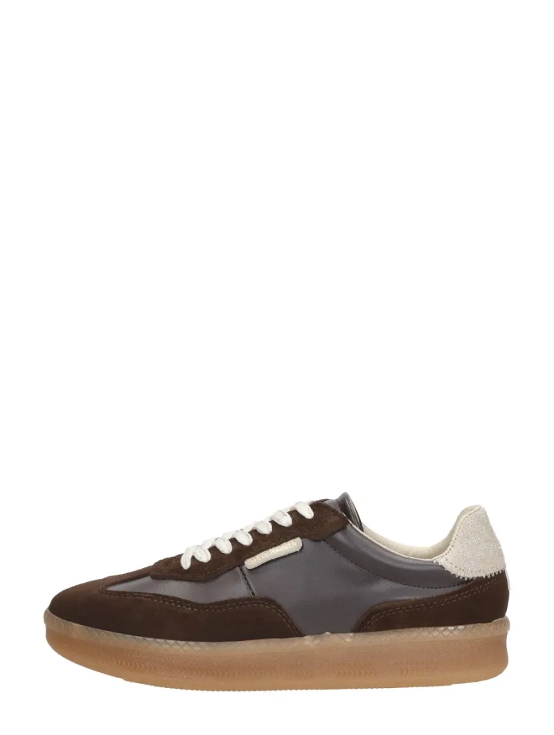 Steve Madden Euphoria, lage sneakers voor dames in donkerbruin