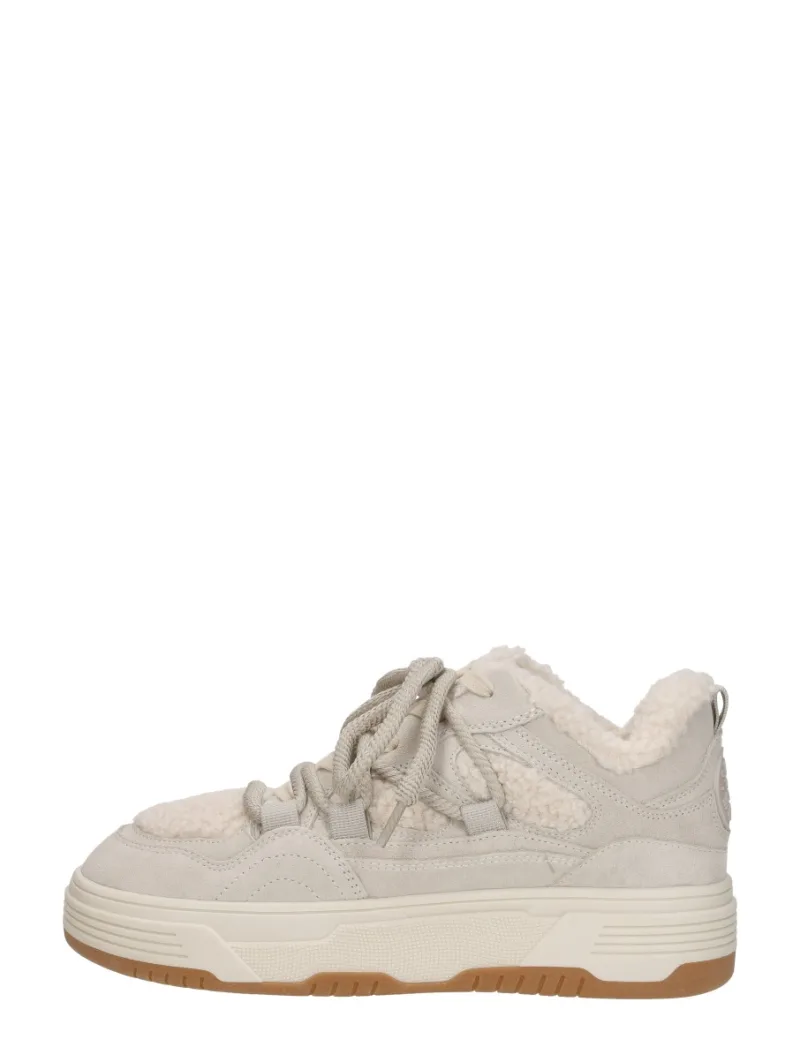 Steve Madden Boomer-F, lage sneakers voor dames in beige