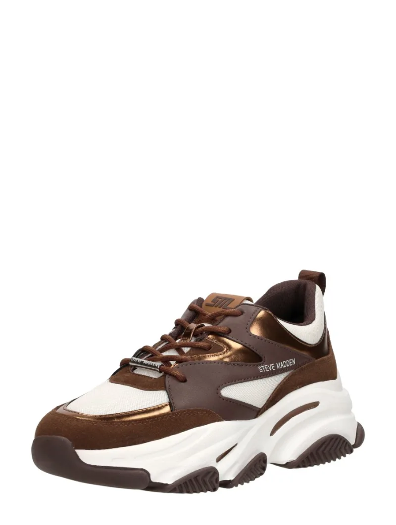 Steve Madden Progressive, lage sneakers voor dames in brons, foto 2 van 2