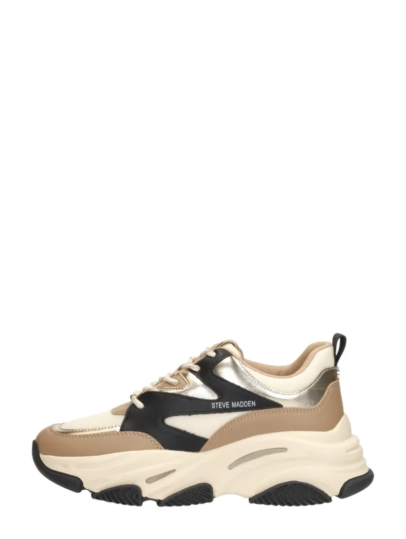 Steve Madden Progressive, lage sneakers voor dames in khaki