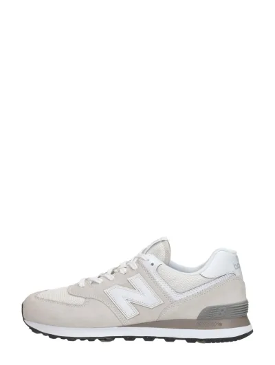 New Balance 574, lage sneakers voor heren in beige, foto 1 van 4