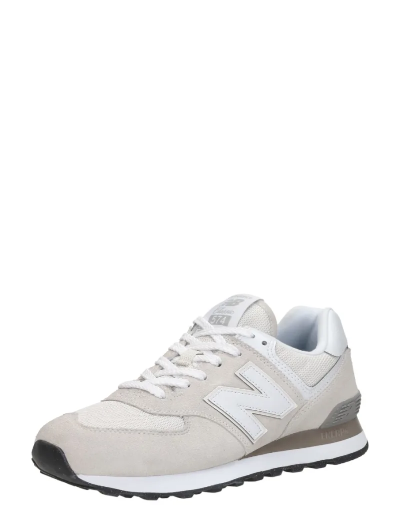 New Balance 574, lage sneakers voor heren in beige, foto 2 van 2